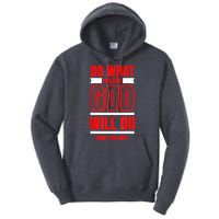 DO WHAT YOU CAN GOD WILL DO WHAT YOU CAN'T BLK Tall Hoodie