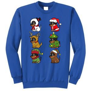 Dachshund Xmas Costumes Funny Dog Christmas Gift Sweatshirt