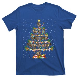 Dinosaur Xmas Lighting Santa T Rex Dinosaur Christmas Tree Meaningful Gift T-Shirt