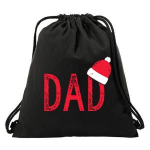 Dad Xmas Pjs Christmas Pajamas And Xmas Pj Family Drawstring Bag