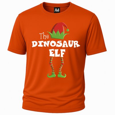 Dinosaur Xmas Pajama Family Matching Christmas Group Gift Cute Gift Cooling Performance Crew T-Shirt