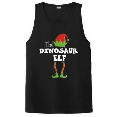 Dinosaur Xmas Pajama Family Matching Christmas Group Gift Cute Gift PosiCharge Competitor Tank