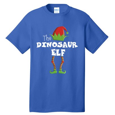 Dinosaur Xmas Pajama Family Matching Christmas Group Gift Cute Gift Tall T-Shirt