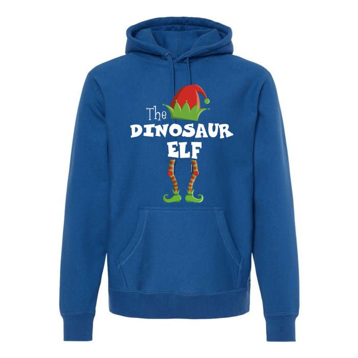 Dinosaur Xmas Pajama Family Matching Christmas Group Gift Cute Gift Premium Hoodie