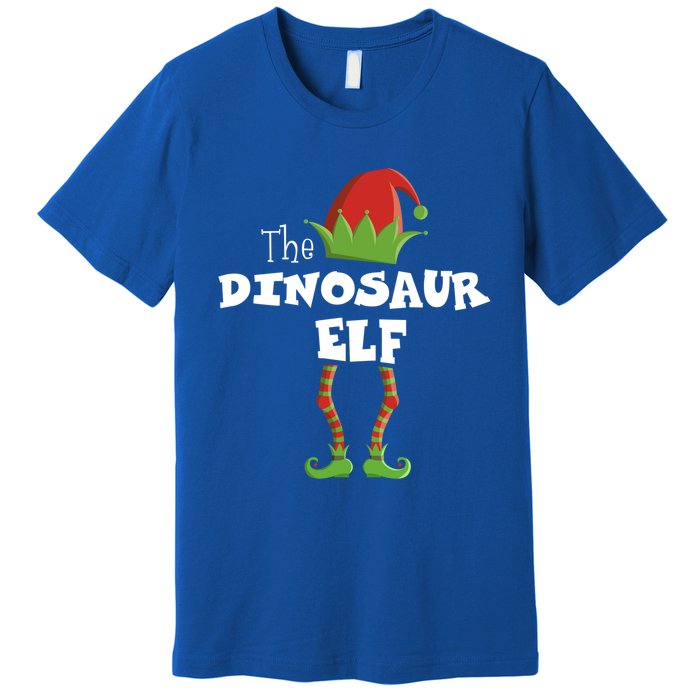 Dinosaur Xmas Pajama Family Matching Christmas Group Gift Cute Gift Premium T-Shirt