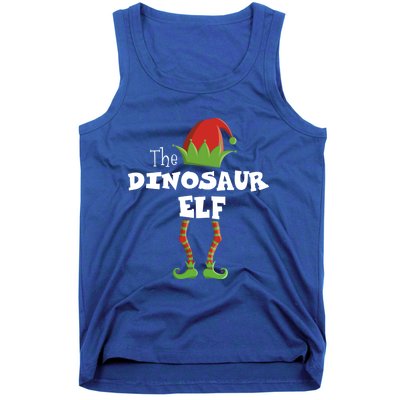 Dinosaur Xmas Pajama Family Matching Christmas Group Gift Cute Gift Tank Top