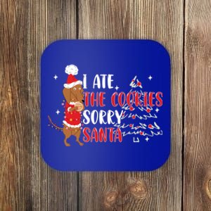 Dachshund Xmas Wiener Dog Doxie Lover Dachshund Christmas Gift Coaster