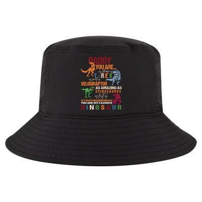 Daddy You Are As Strong As T Rex Funny Dinosaur Father's Day Gift Cool Comfort Performance Bucket Hat
