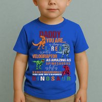 Daddy You Are As Strong As T Rex Funny Dinosaur Father's Day Gift Toddler T-Shirt