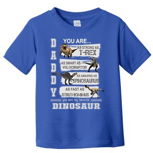 Daddy You Are As Strong As Tcool Giftrex Father's Day Gift Great Gift Toddler T-Shirt