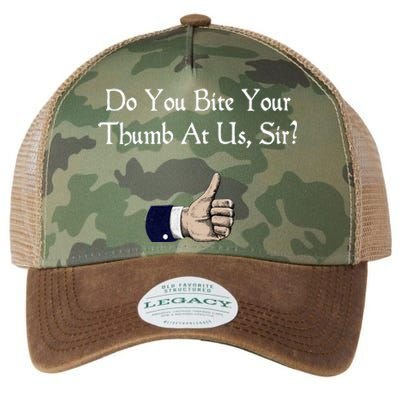 Do You Bite Your Thumb Shakespeare Legacy Tie Dye Trucker Hat