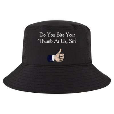 Do You Bite Your Thumb Shakespeare Cool Comfort Performance Bucket Hat