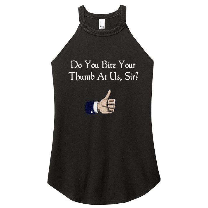 Do You Bite Your Thumb Shakespeare Women's Perfect Tri Rocker Tank