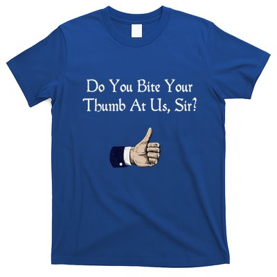 Do You Bite Your Thumb Shakespeare T-Shirt