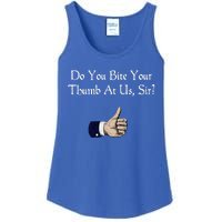 Do You Bite Your Thumb Shakespeare Ladies Essential Tank