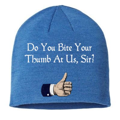 Do You Bite Your Thumb Shakespeare Sustainable Beanie