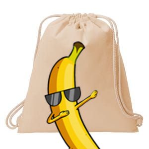 Dabbing Yellow Banana Dab Funny Dancing Fruit Drawstring Bag