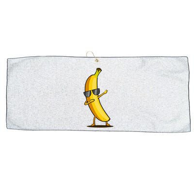 Dabbing Yellow Banana Dab Funny Dancing Fruit Large Microfiber Waffle Golf Towel