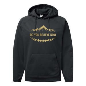 Do You Believe Now Colorado Performance Fleece Hoodie