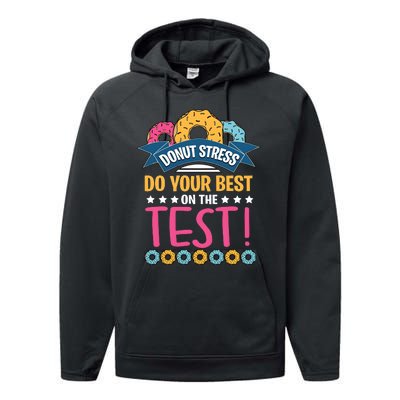 Do Your Best On The Test Day Performance Fleece Hoodie