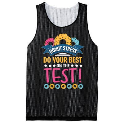 Do Your Best On The Test Day Mesh Reversible Basketball Jersey Tank