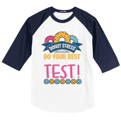 Do Your Best On The Test Day Baseball Sleeve Shirt