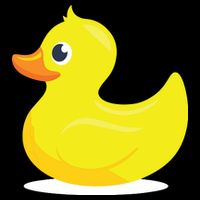 Duck Yelllow Cute Duckie Tee Great For Kids Mesh Reversible Basketball Jersey Tank