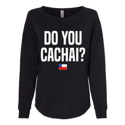 Do You Cachai Chilean Slang Chile Womens California Wash Sweatshirt