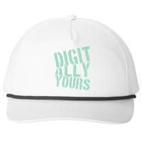 Digitally Yours Snapback Five-Panel Rope Hat