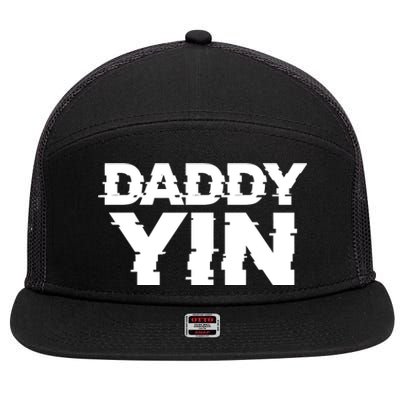 Daddy Yin 7 Panel Mesh Trucker Snapback Hat