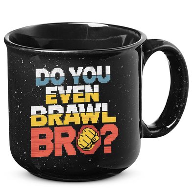 Do You Even Brawl Bro Gamer 15oz Campfire Ceramic Mug