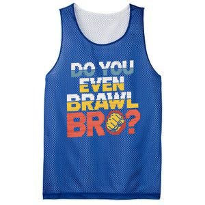 Do You Even Brawl Bro Gamer Mesh Reversible Basketball Jersey Tank