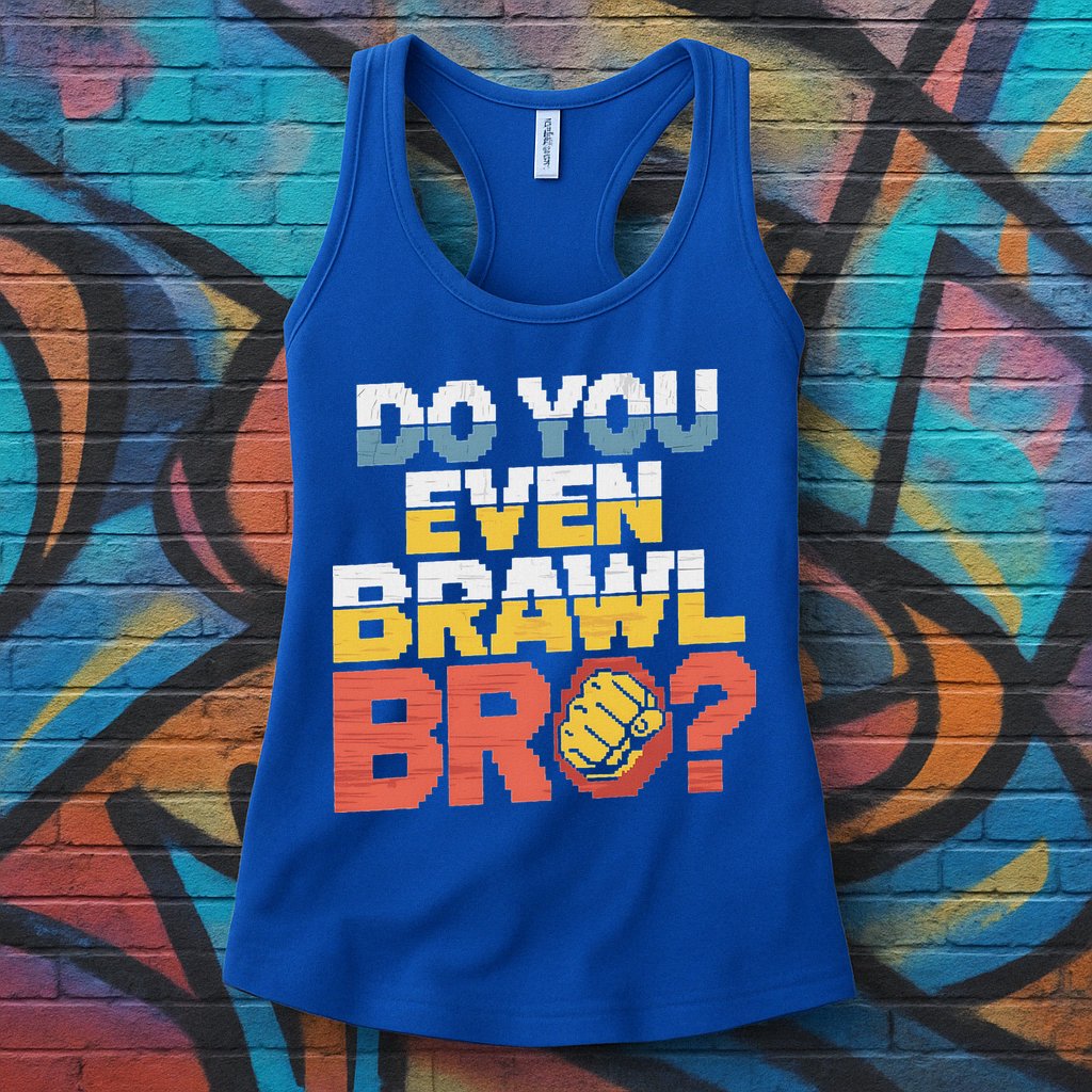 Do You Even Brawl Bro Gamer Womens Tank Top