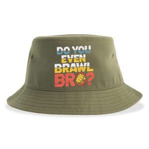 Do You Even Brawl Bro Gamer Sustainable Bucket Hat