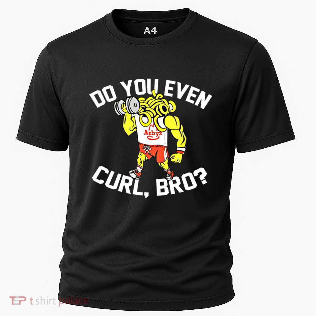 Do You Even Curl Bro? Funny Curling Gift Performance Shirt