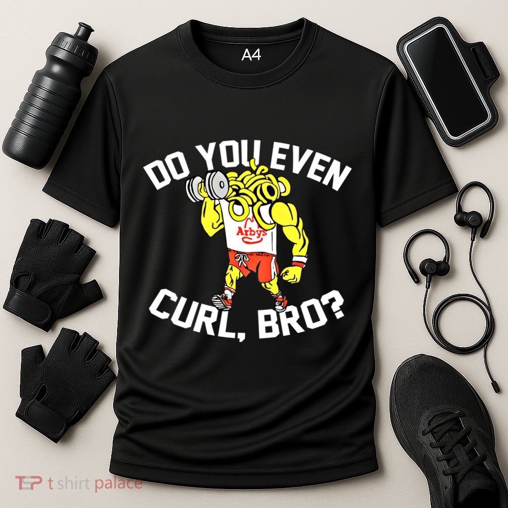 Do You Even Curl Bro? Funny Curling Gift Performance Shirt