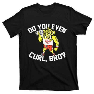 Do You Even Curl Bro? Funny Curling Gift T-Shirt