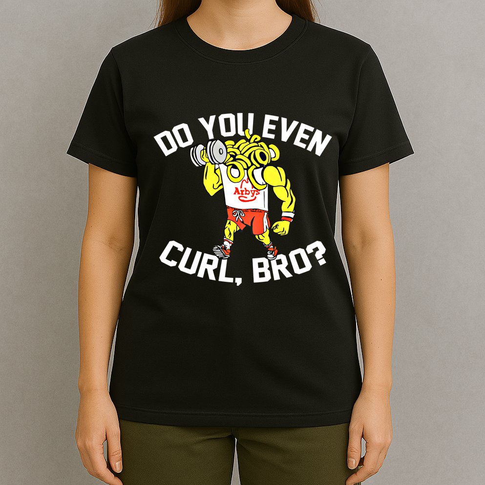 Do You Even Curl Bro? Funny Curling Gift T-Shirt