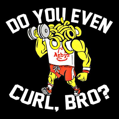 Do You Even Curl Bro? Funny Curling Gift T-Shirt