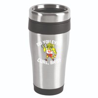 Do You Even Curl Bro? Funny Curling Gift 16oz Travel Tumbler