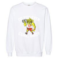 Do You Even Curl Bro? Funny Curling Gift Garment-Dyed Sweatshirt