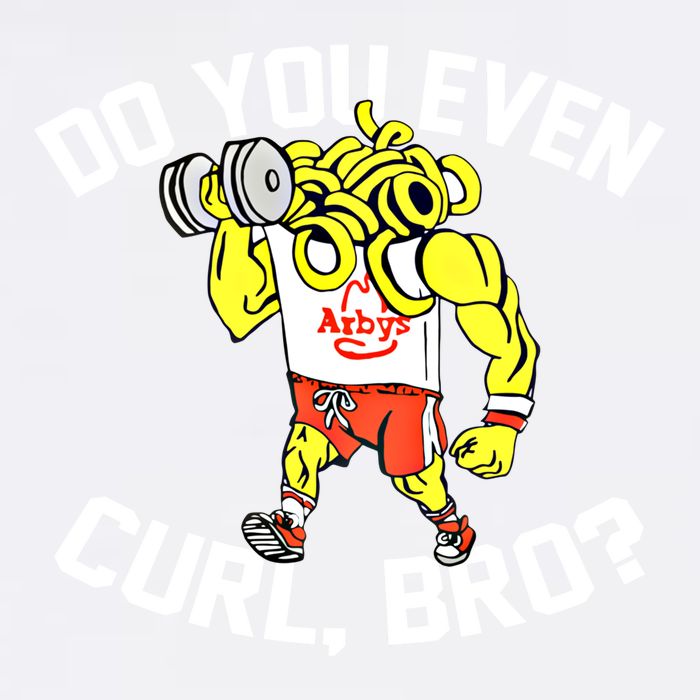 Do You Even Curl Bro? Funny Curling Gift Garment-Dyed Sweatshirt