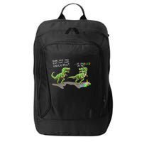 Did You Eat The Last Unicorn It Sparkled At Me! Dinosaur City Backpack