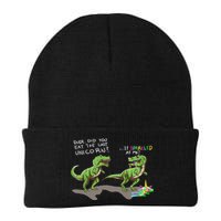 Did You Eat The Last Unicorn It Sparkled At Me! Dinosaur Beanie