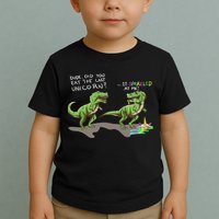 Did You Eat The Last Unicorn It Sparkled At Me! Dinosaur Toddler T-Shirt