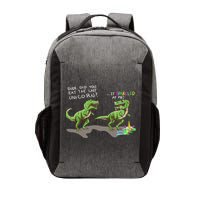 Did You Eat The Last Unicorn It Sparkled At Me! Dinosaur Vector Backpack