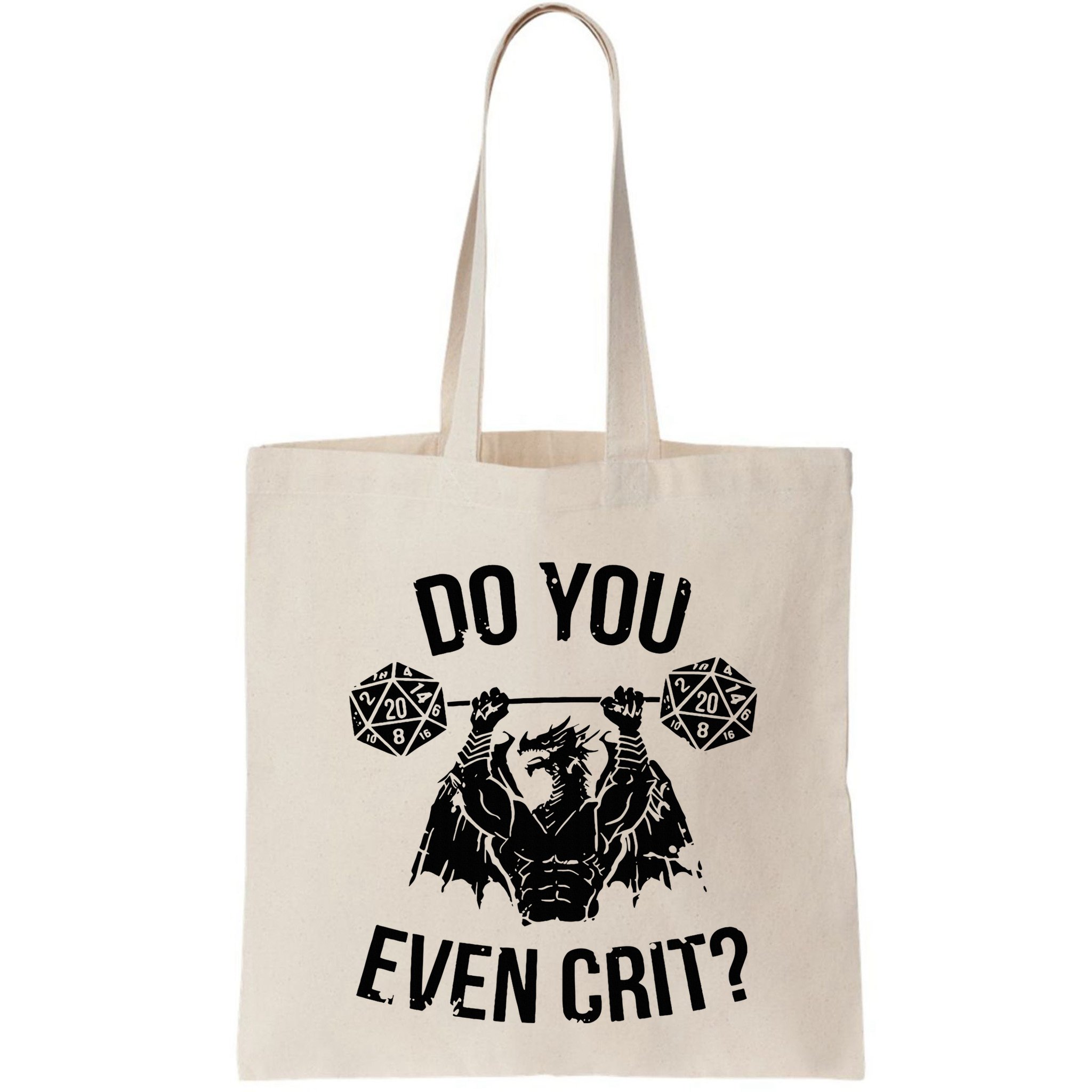 Do You Even Crit Funny Design Bag
