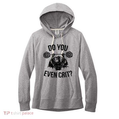 Do You Even Crit Funny Design Women's Fleece Hoodie