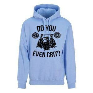 Do You Even Crit Funny Design Unisex Surf Hoodie