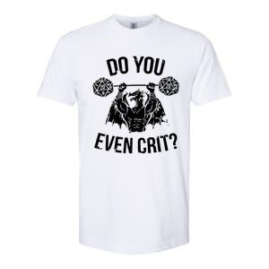 Do You Even Crit Funny Design Softstyle CVC T-Shirt